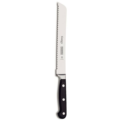 Кухонный нож для хлеба Tramontina, длина лезвия 20 см