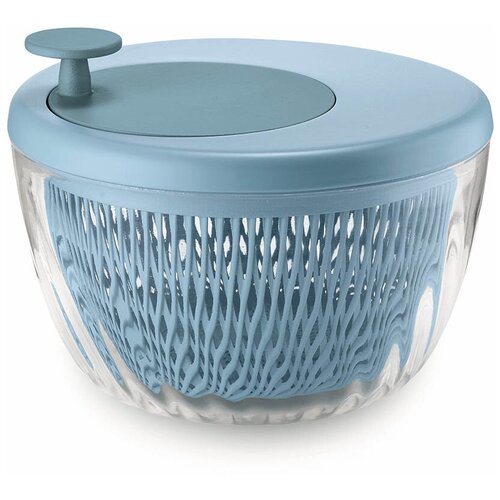 фото Сушилка для салата twist&dry материал полипропилен + суперпластик, цвет голубой, guzzini, 170900134