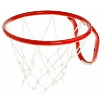 Кольцо баскетбольное с корзиной и сеткой 295 мм, спорттовары
