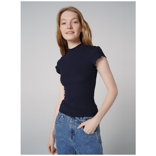 фото Футболка с кор.рукавом твое 82679 размер m, темно-синий, women