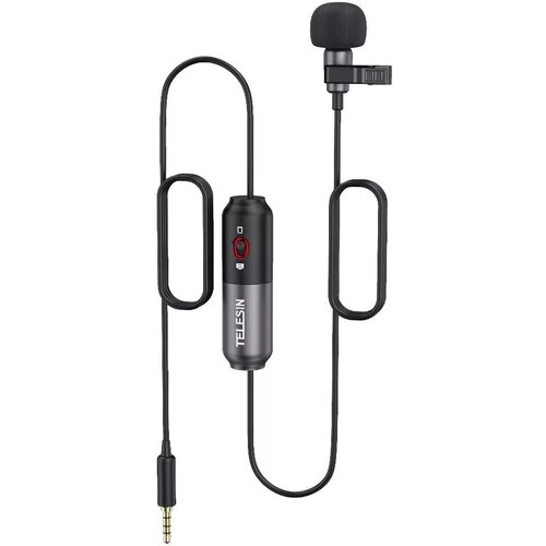 Микрофон петличка активный Telesin 55 метров 35мм и 635мм 269000₽