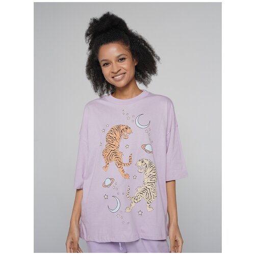 фото Футболка твое 81817 цвет: сиреневый l