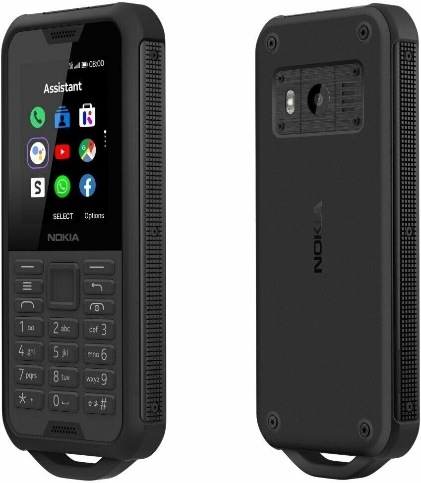 Мобильный телефон NOKIA 800 4g DS TA-1186, черный - фото №8