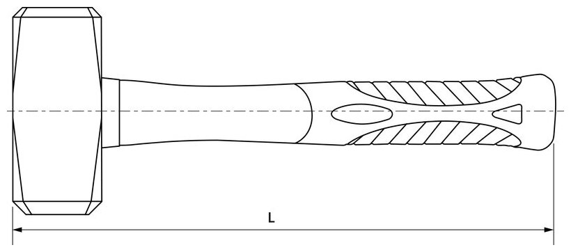 Кувалда тупоносая Thorvik PSH002 - фотография № 5