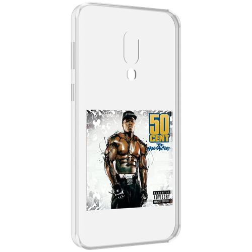 чехол mypads drake the motto для meizu 16 plus 16th plus задняя панель накладка бампер Чехол MyPads 50 Cent - The Massacre для Meizu 16 Plus / 16th Plus задняя-панель-накладка-бампер