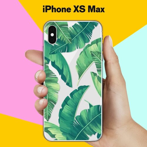 Силиконовый чехол Пальма на Apple iPhone Xs Max силиконовый чехол планеты на apple iphone xs max