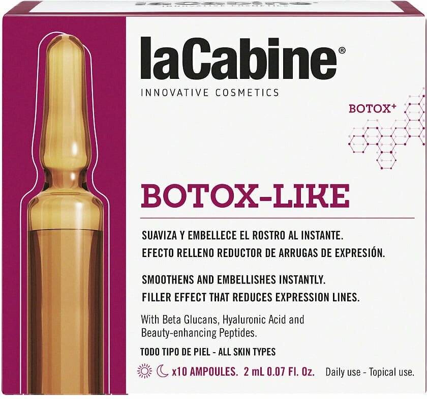 Сыворотка концентрированная в ампулах с эффектом ботокса Botox like ampoulex La Cabine 2мл 10шт MAGASALFA S.L. - фото №12