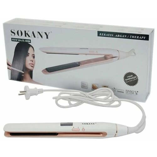 Выпрямитель для волос SOKANY 8288 Белый 148000₽