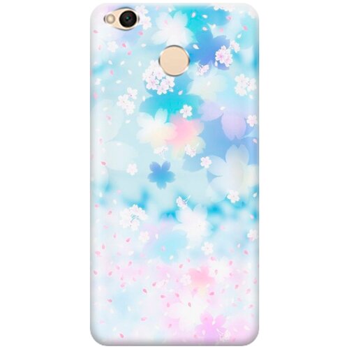 фото Re:pa накладка transparent для xiaomi redmi 4x с принтом "цветение сакуры"