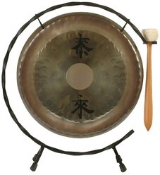 Paiste 0223305310 Deco Gong Set Гонг 10'' с колотушкой и стойкой