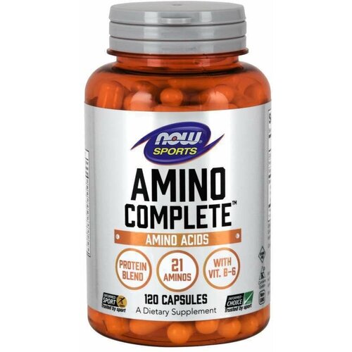 Аминокислотный комплекс NOW Amino Complete, 120 капс