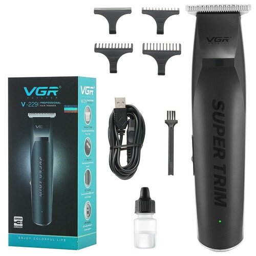 Машинка для стрижки VGR V-229 Триммер для бороды усов волос и окантовки 255000₽