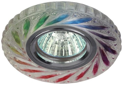 Точечный светильник ЭРА DK LD13 SL/RGB с декоративной подсветкой мультиколор