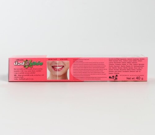 Зубная паста Twin Lotus POP 9 Herbs Toothpaste, 40 мл, 40 г