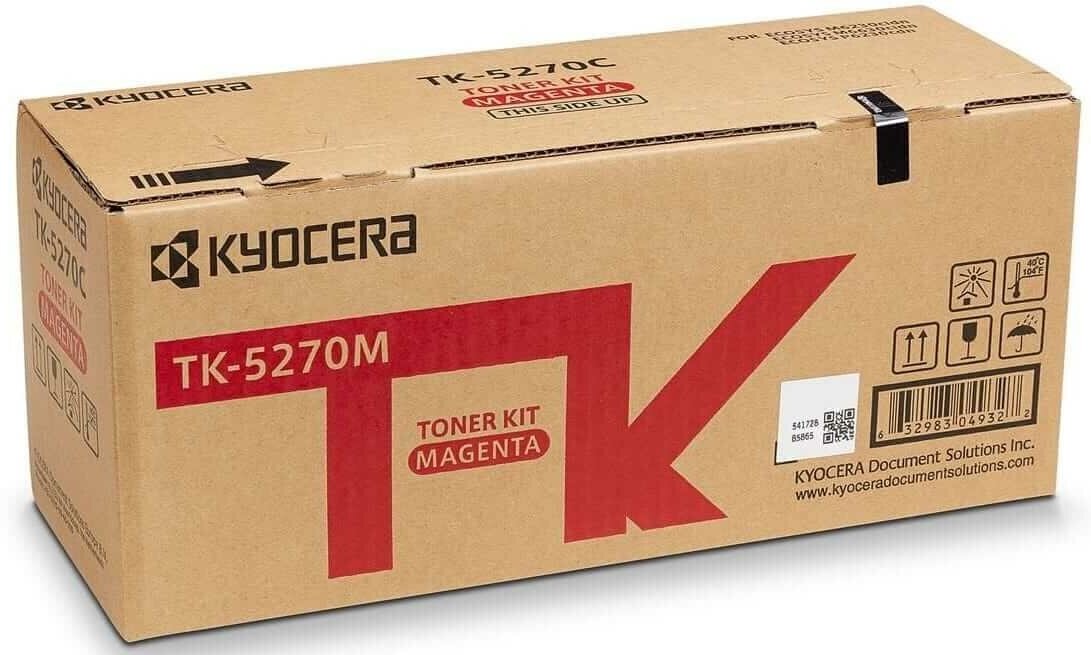 Картридж KYOCERA TK-5270M, 6000, пурпурный