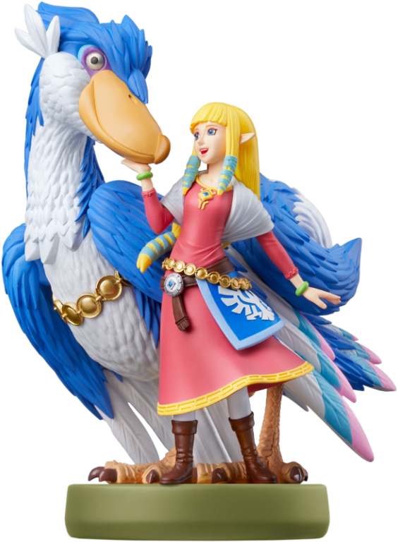 Amiibo Зельда и Небокрыл (Zelda and Loftwing) (The Legend of Zelda)
