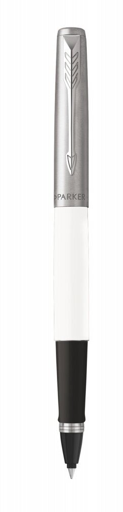 Ручка-роллер Parker Jotter Original T60 White СT (чернила черные) в подарочной коробке