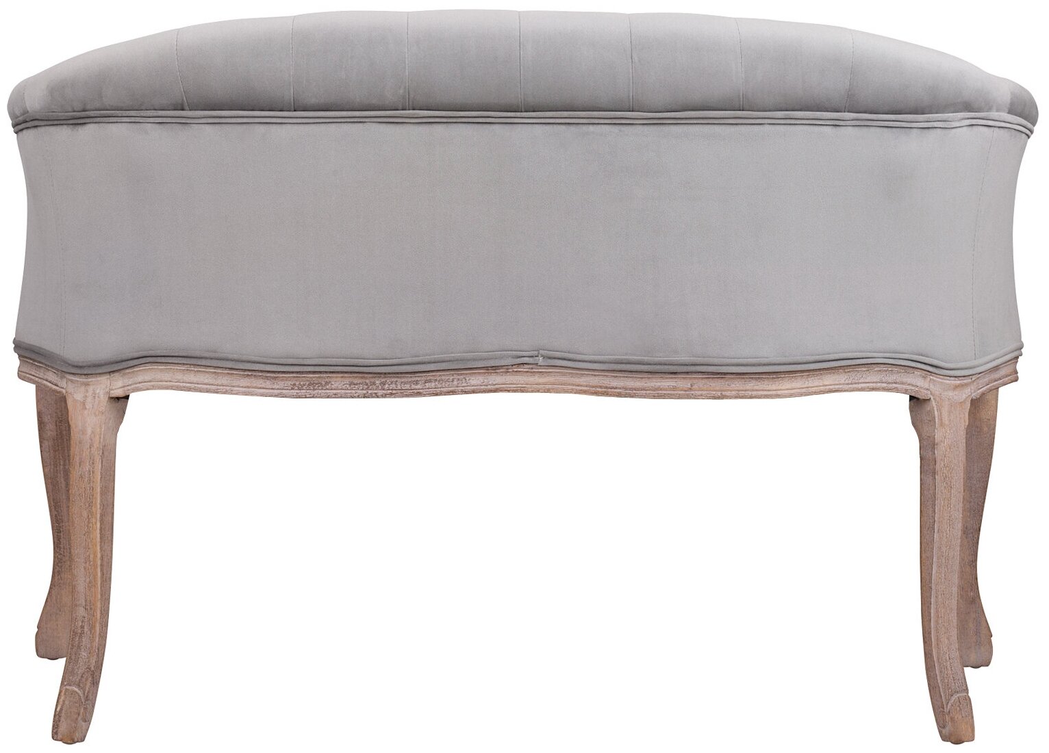 Серый диван Kandy double grey velvet — фото 1