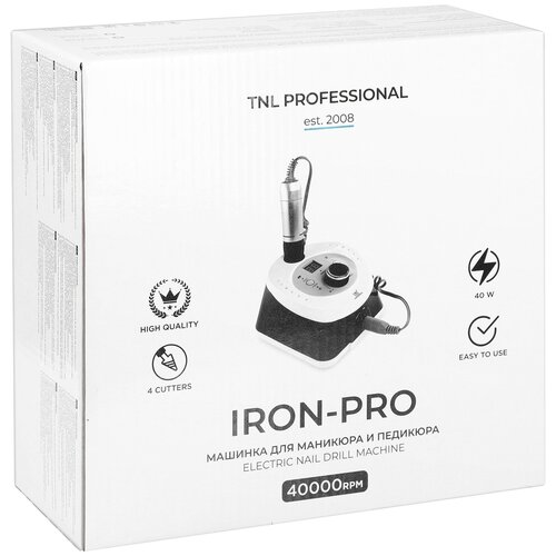 TNL аппарат машинка для маникюра IRON-PRO 35.000 об