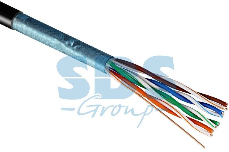 Кабель витая пара PROconnect FTP 4PR 24AWG, CCA, CAT5e, наружный (OUTDOOR), бухта 305 м