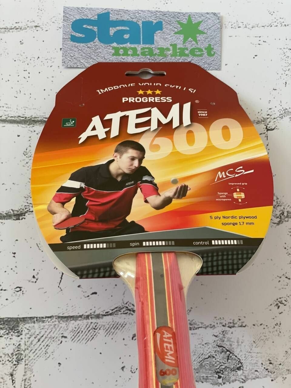 Ракетка для настольного тенниса Atemi