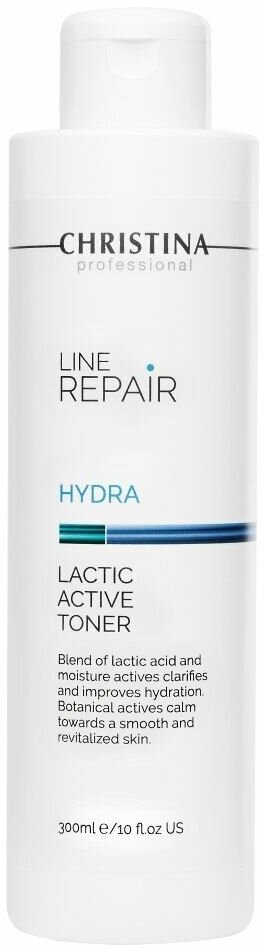 Christina Line Repair Hydra Активный тоник для лица с молочной кислотой Lactic Active Toner 300 мл - фотография № 6