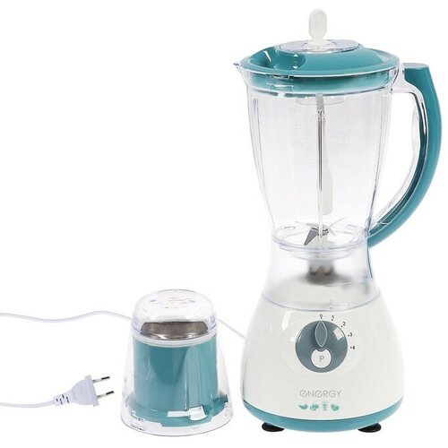 Блендер ENERGY EN-268 стационарный 300 Вт 15 л 4 скорости бело-зеленый 1420500₽