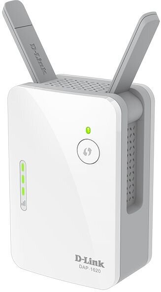 Повторитель беспроводного сигнала D-Link DAP-1620 (DAP-1620/RU/B1A) AC1200 Wi-Fi белый