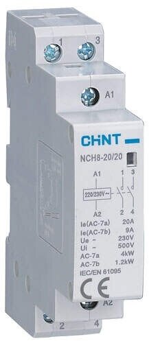 фото Модульный контактор CHINT NCH8-20/20 20А