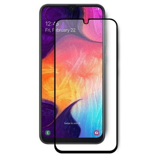 Защитное стекло для Samsung Galaxy A40 и A01 / Полноэкранное закаленное стекло защитное стекло c полным покрытием чёрной рамкой для samsung galaxy a01 core самсунг гэлекси а01 кор