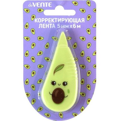 Корректирующая лента 5 мм x 6 м, deVENTE Avocado, регулировка натяжения ленты, фронтальный аппликатор