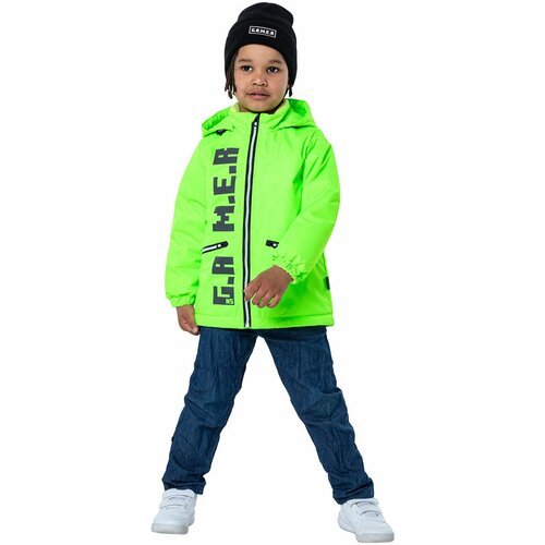Куртка NIKASTYLE, размер 116-60, зеленый куртка nikastyle 4м6424 размер 116 60 коралловый