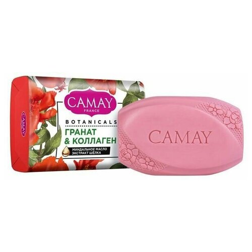 Camay Твердое мыло Botanicals Цветы граната, 85 г