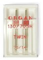 Игла/иглы Organ Twin 70/1.4
