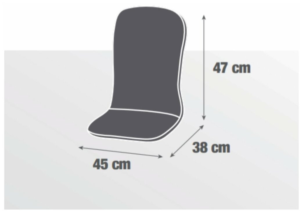 Подушка для садовой мебели Naterial Bigrey 85x45 см полиэстер бежевый - фотография № 4