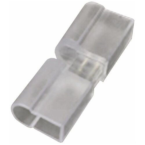 Комплект (2шт) коннектор ПВХ для прямого соединения неона мини