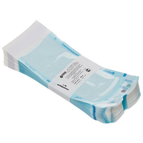 Пакет дстерил комбинир 90 х 200 мм самокл 100 штуп СтериТ 1009₽