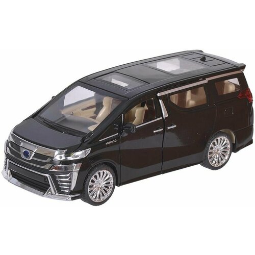 Модель машины модель машины toyota alphard 1 24 со звуковыми и световыми эффектами