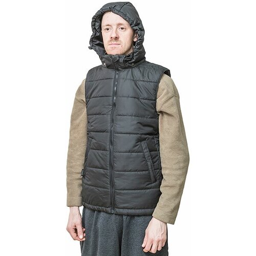 фото Bvr жилет сталкер стеганный ткань дюспа, цвет черный bvr (разм.44-46 / ) бвр