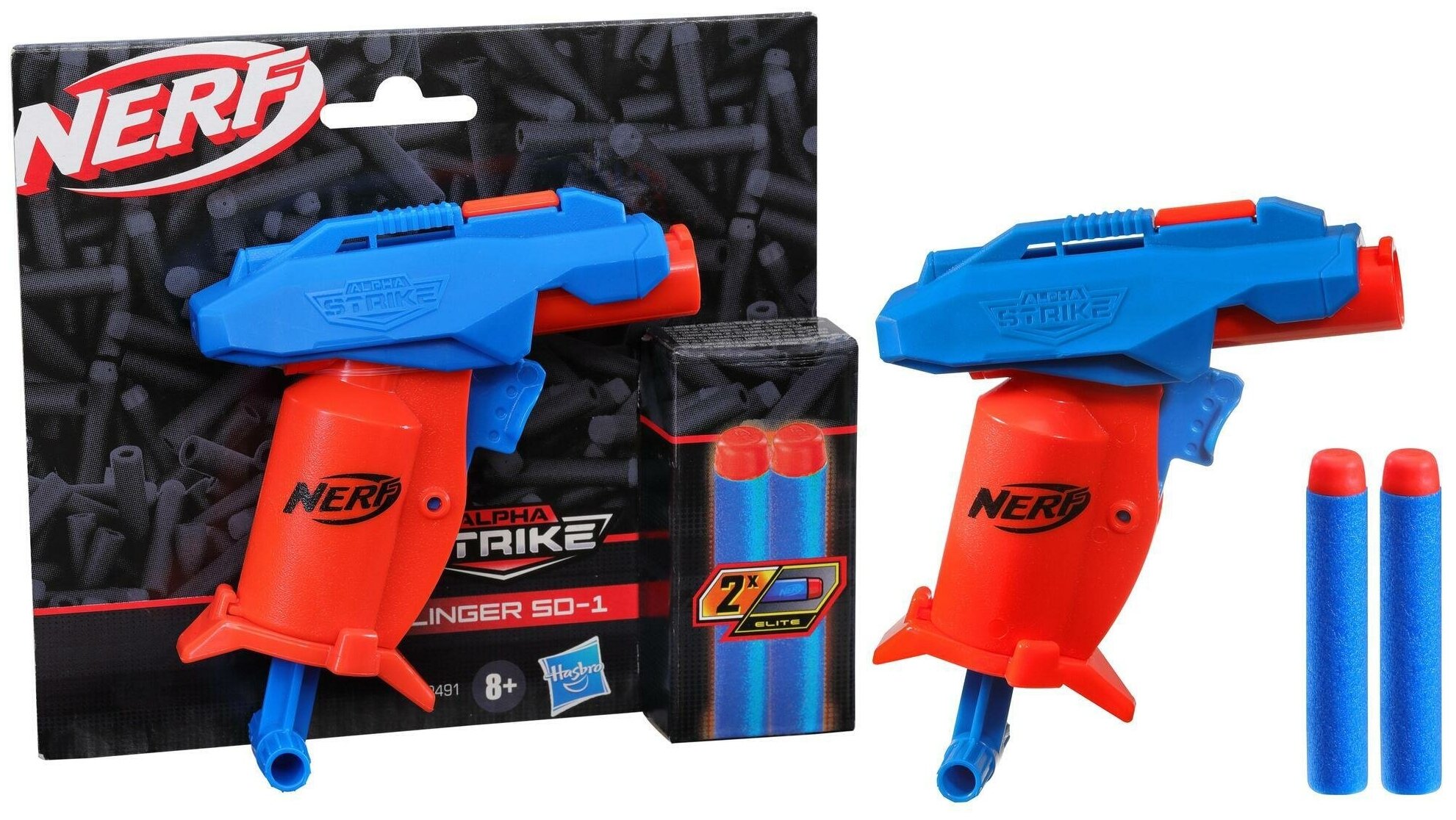 Набор игровой Nerf Альфа Страйк Слингер - фото №3