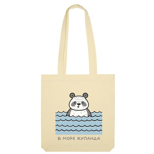 фото Сумка шоппер us basic, бежевый