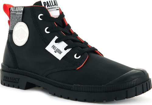 Ботинки Palladium, демисезон/лето, укрепленный мысок, размер 45, черный