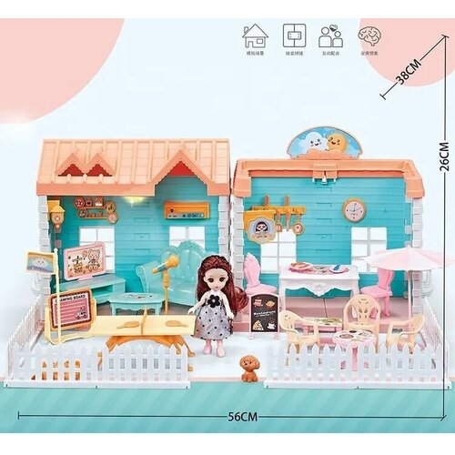 фото Роскошный пентхаус, домик для куклы магазин на диване