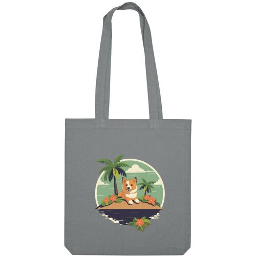 фото Сумка шоппер us basic, серый