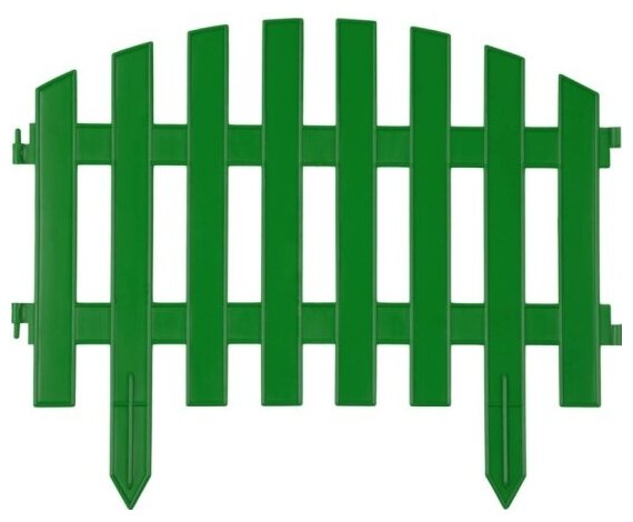 Забор декоративный Grinda "АР деко", 28x300 см, зеленый