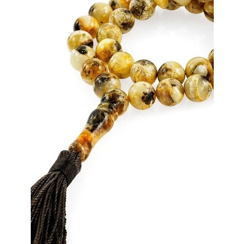 фото Браслет-нить, янтарь, 10 шт., размер 30 см, размер one size amberhandmade