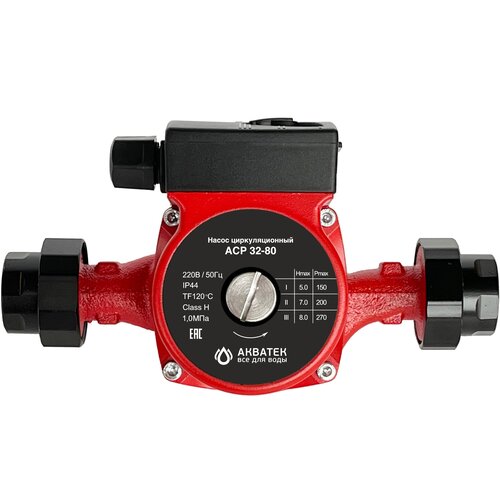 Насос циркуляционный ACP 32-80 180 мм 220В с гайками Акватек 0-18-0240 5527₽