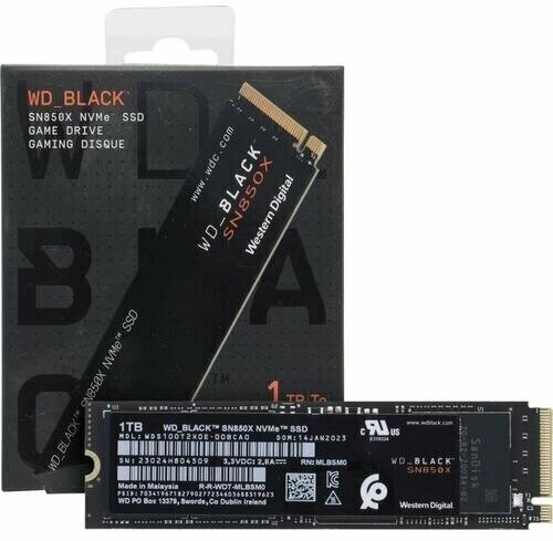 Накопитель SSD WD 1TB Black (WDS100T2X0E) - фото №8