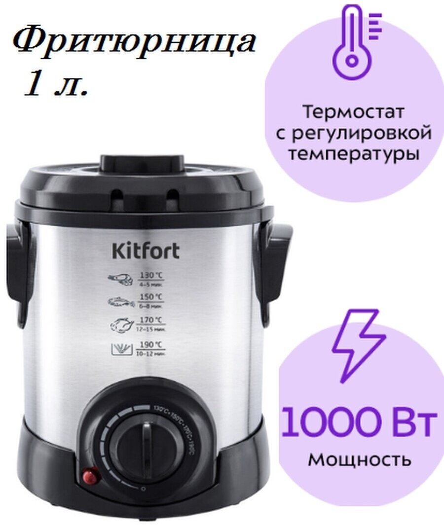 Фритюрница Kitfort - фото №8