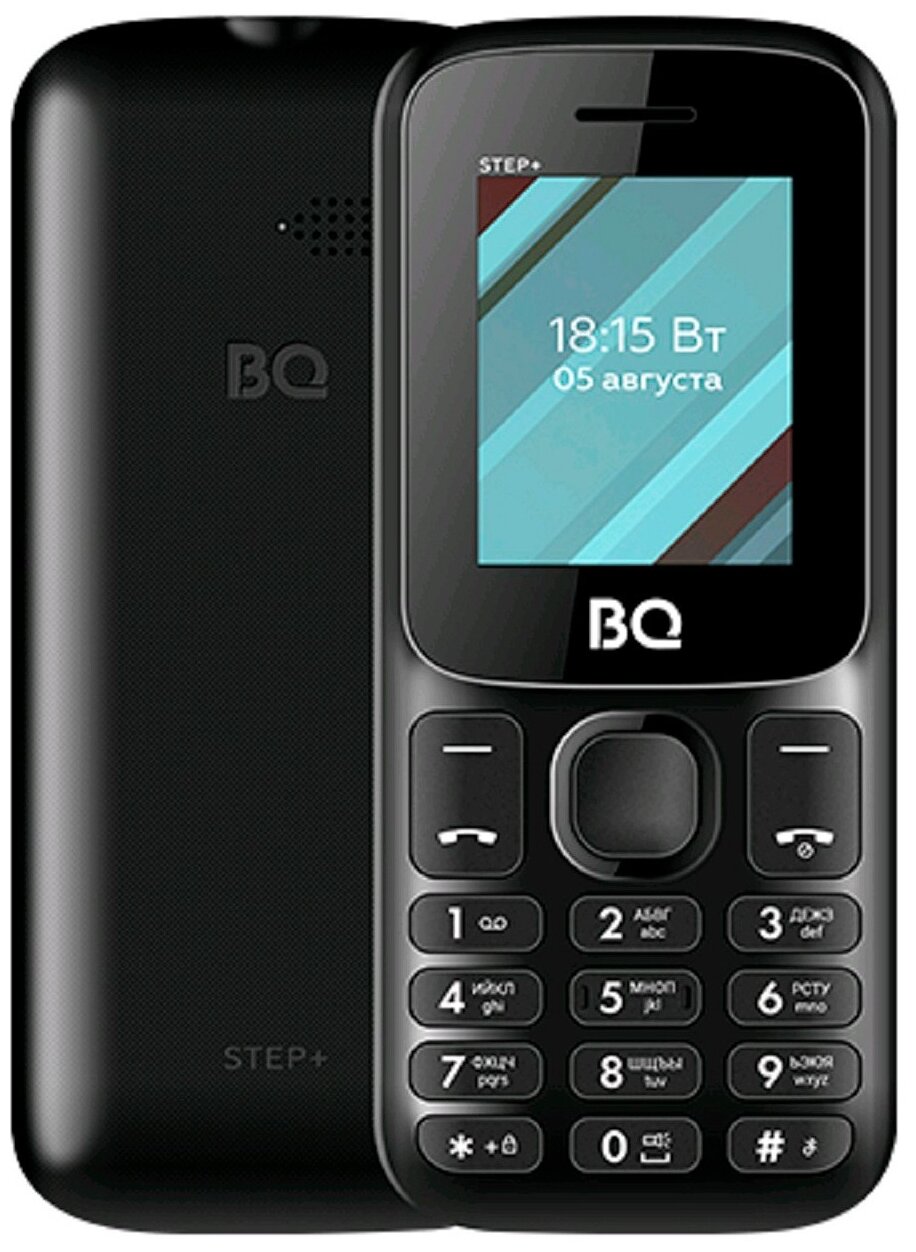 Мобильный телефон BQ 1848 Step+ Black (86183521)